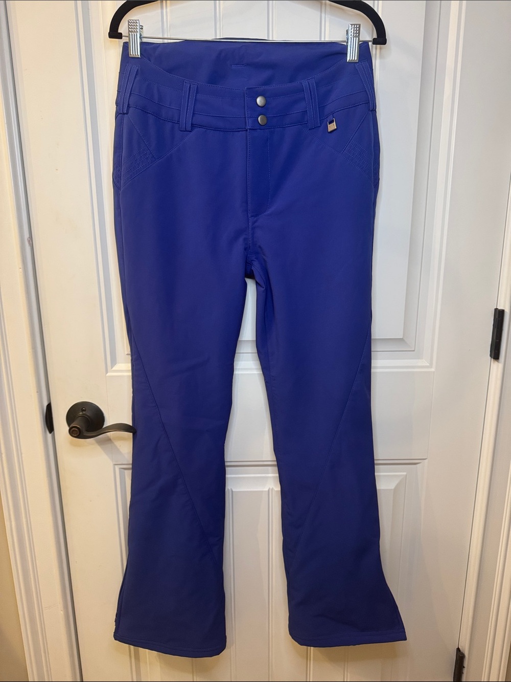 Women’s Stretch Bootcut Ski pants in Royal / Cobalt Blue 6R